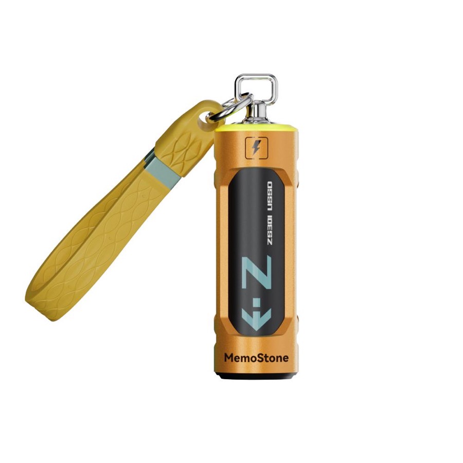MemoStone 2TB 20Gbps Extreme Portable SSD - Up to 2000MB/s - USB-C, USB 3.2 Gen 2 - RGB External Solid State Drive - ZS301, Yellow